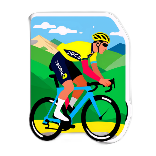 Tour de France 2025 Sticker