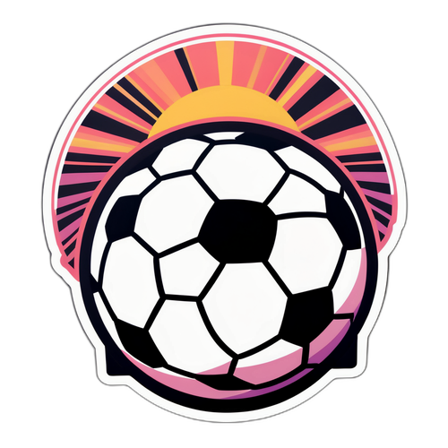 Futbol Topu Sticker