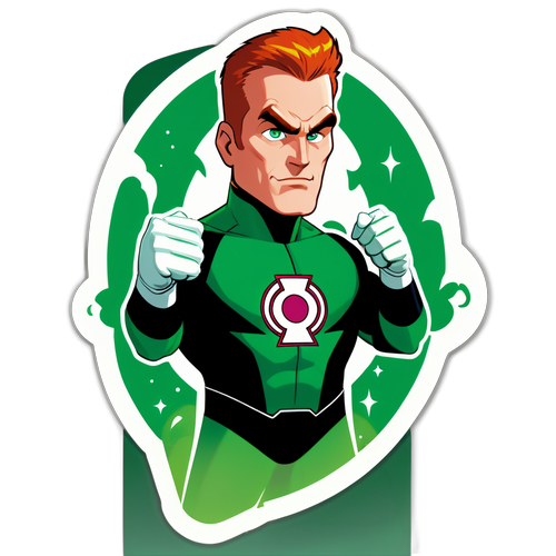 Adesivo do Guy Gardner