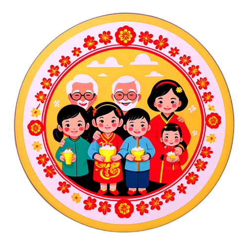 春季节庆祝的欢乐时光