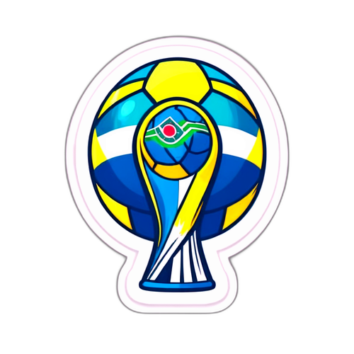 Desain Stiker Modern untuk Tim-Tim Amerika Selatan dalam Kualifikasi Piala Dunia
