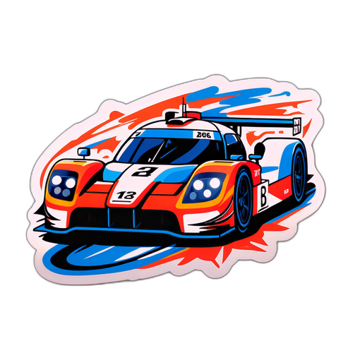 Le Mans-kilpa-autot ja legendaalinen rata