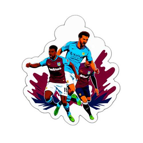 Sticker Aston Villa F.C. vs FC Red Bull Salzburg