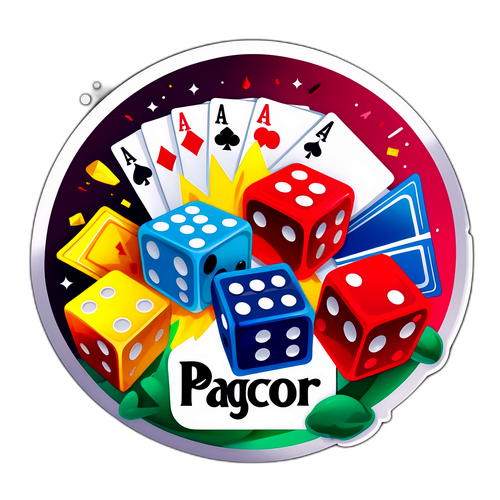 Masiglang Sticker ng PAGCOR