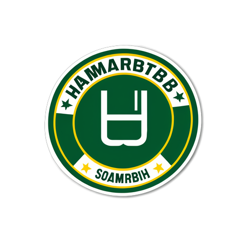 Hammarby IF Fotboll Klistermärke