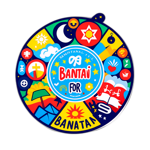 Sticker Motivasi 'Bantuan untuk Semua!'