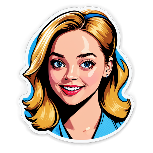 Sticker Sydney Sweeney: Ekspresi Pop-Art yang Membuat Peminat Terpikat!