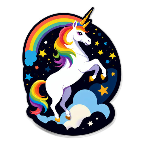 Unleash the Magic: Discover the Rainbow-Maned Unicorn of Your Dreams! 🌈✨