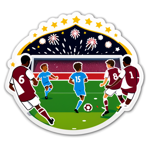 Sticker Perlawanan Bola Sepak Reims vs Metz