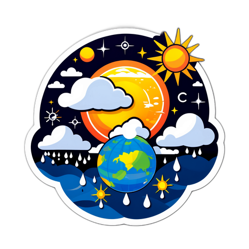 Sticker ng Serbisyo ng Panahon ng PAGASA