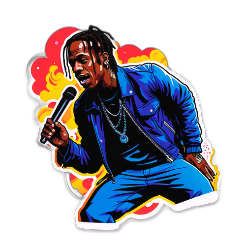 Travis Scott na koncertě