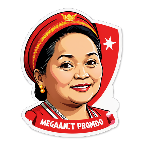 Megawati Prabowo: Simbol Nasional yang Membara dalam Potret Ikonik!