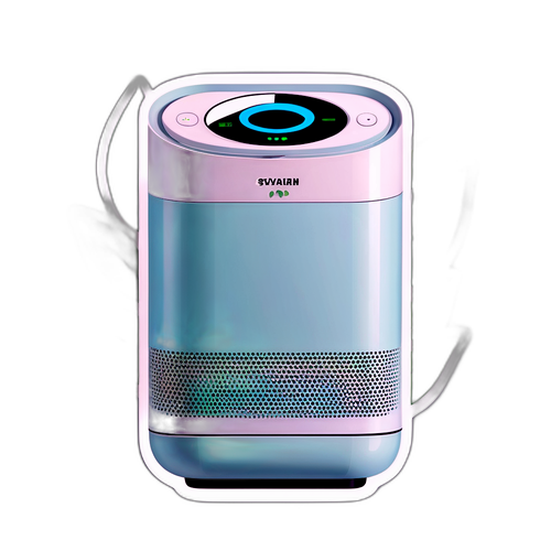 वायु शुद्धिकर्ता का स्टिकर