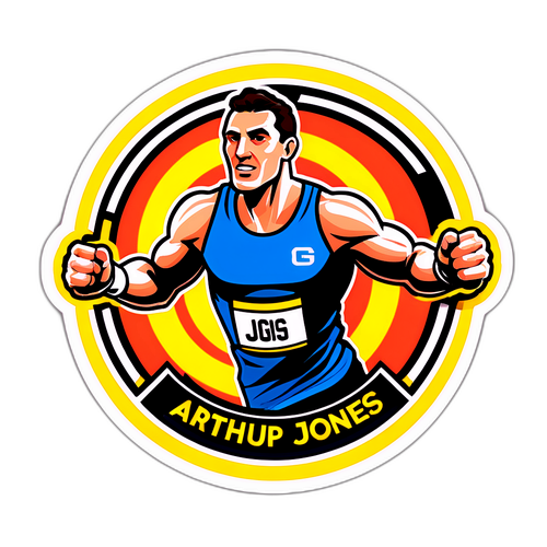 Adesivo dedicato ad Arthur Jones
