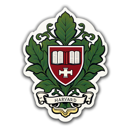 Harvard Sticker Ontwerp