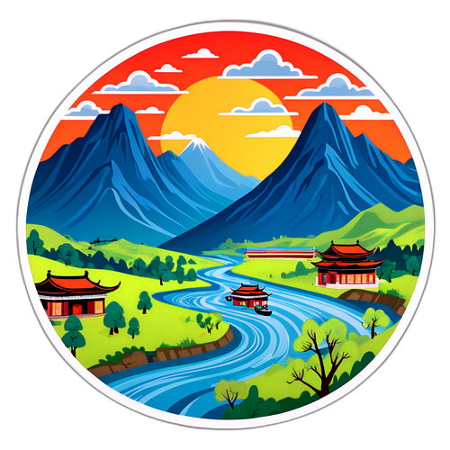 长溪自然风光插图