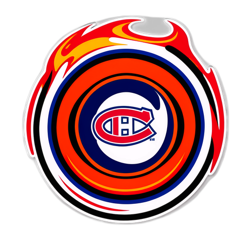 Hockey Rivalry Sticker