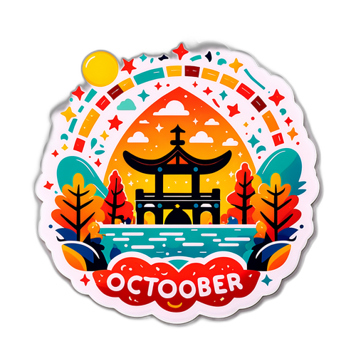 10월 축제 모티프