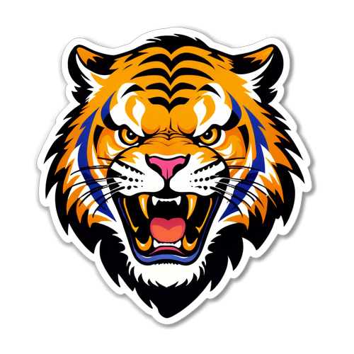 Gegaran Terbaharu! Sokong JDT Dengan Sticker Harimau Berani Ini!