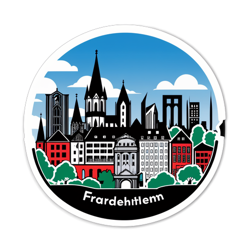 Heidenheim ve Eintracht Frankfurt Sticker