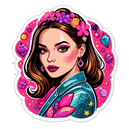 Tyylikäs muotipiirros Sara Siepistä