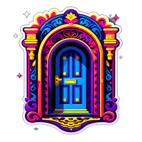 Vibrante sticker voor Secret Story