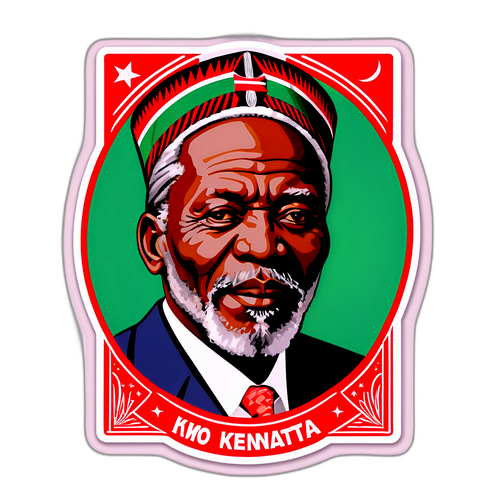 Sticker ya Jomo Kenyatta