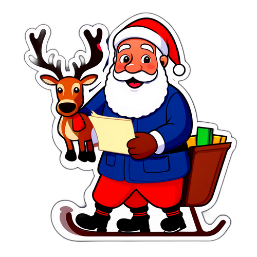 מיילמן ידידותי עם סנטה והאייל