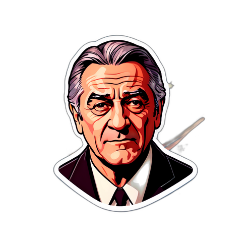 Robert De Niro karakter, színpadi jelenléttel