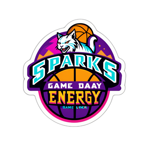 Game Day Energy Sticker