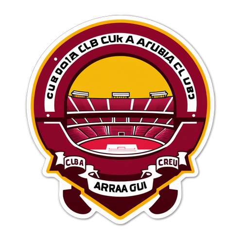 Sticker Stadion UTA Arad - CFR Cluj