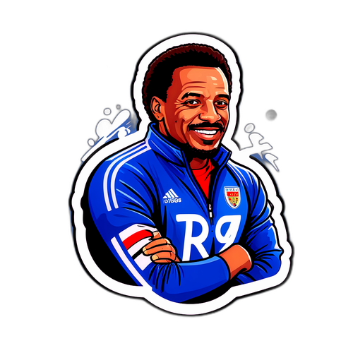 Autocollant inspirant de Jean Tigana