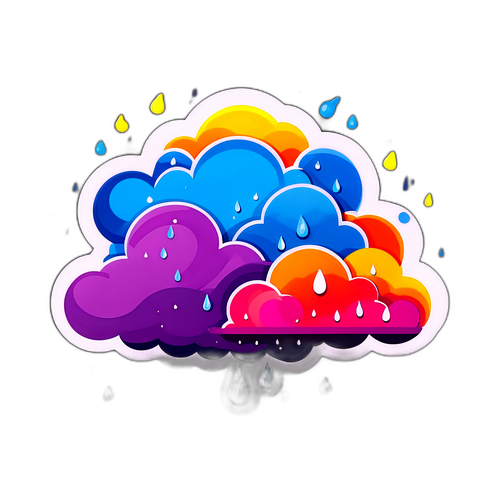 โลกของฝนในพายุ Kalmaky