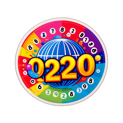 Aderente Decoração de Loteria