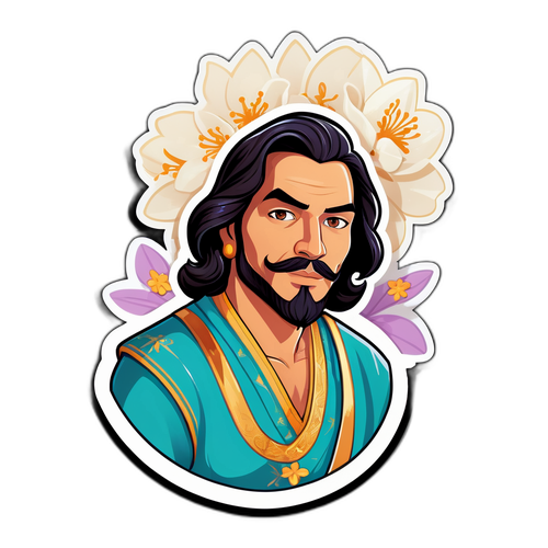 Jasmine Dizisi Başrol Oyuncusu Sticker Tasarımı