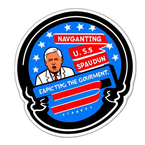 Sticker Humoris: Menghadapi Penutupan Kerajaan AS—Jangkaan Kelewatan!