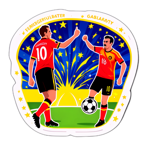 Pertandingan Dramatis Penyokong Fenerbahçe dan Galatasaray