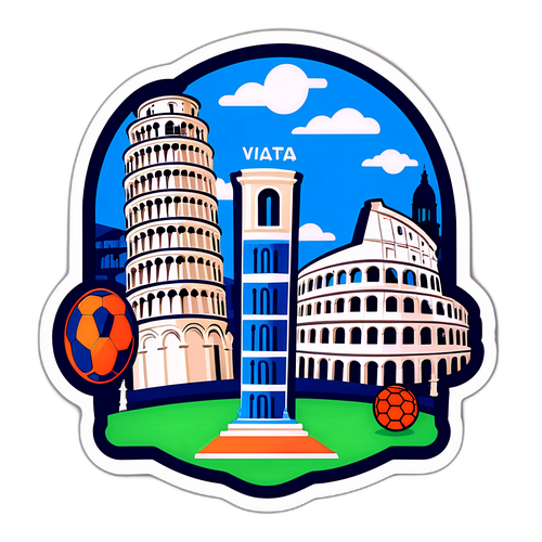 Stiker Pisa vs Atalanta