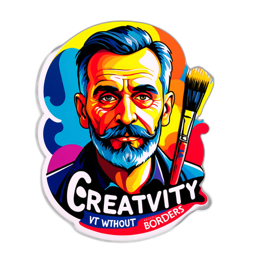 Barevný portrét českého malíře