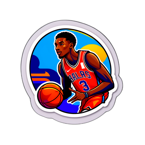Sticker na may Temang Basketball ni Anthony Black