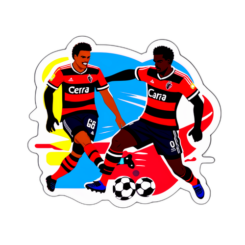 Jogo de Futebol entre Flamengo e Ceará SC