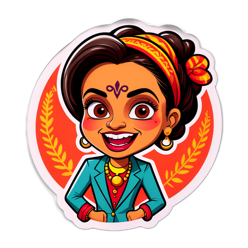 מדבקת רוני רהב ההומוריסטית