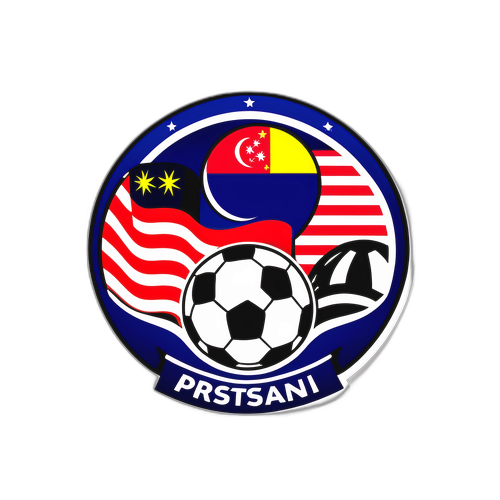 Autocollant Préstianni Malaysia Football