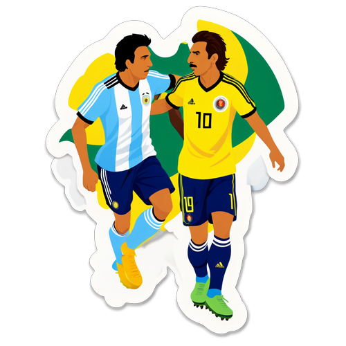 Unleashing Passion on the Pitch: Argentina vs. Colombia - The Rivalry of a Lifetime!