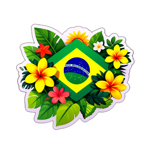 Adesivo da Floresta Brasileira
