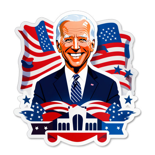 Biden's Blir Vennens Ansikt! Se Hvordan Amerikanske Symboler Omfavner Friheten!