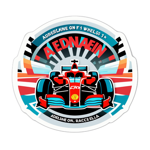 Nálepka pro film F1: Adrenalin na kolech