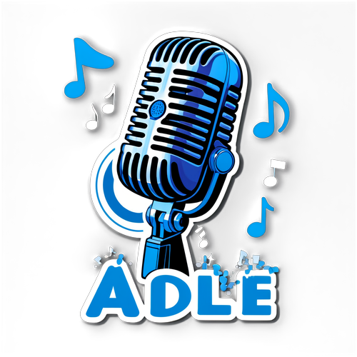 Ein Hauch von Glamour: Entdecke den Adele München Sticker, der Musikträume Wirklichkeit werden lässt!