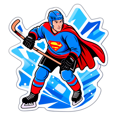 Pavel Bittner jako superhrdina s hokejovými dovednostmi