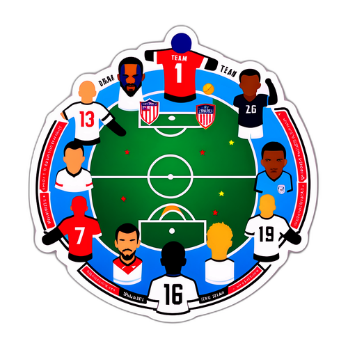Sticker Sukan Fantasi: Pembentukan Pasukan Impian